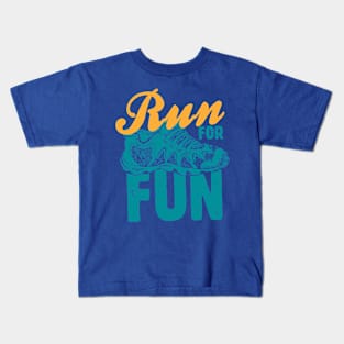 run for fun 1 Kids T-Shirt